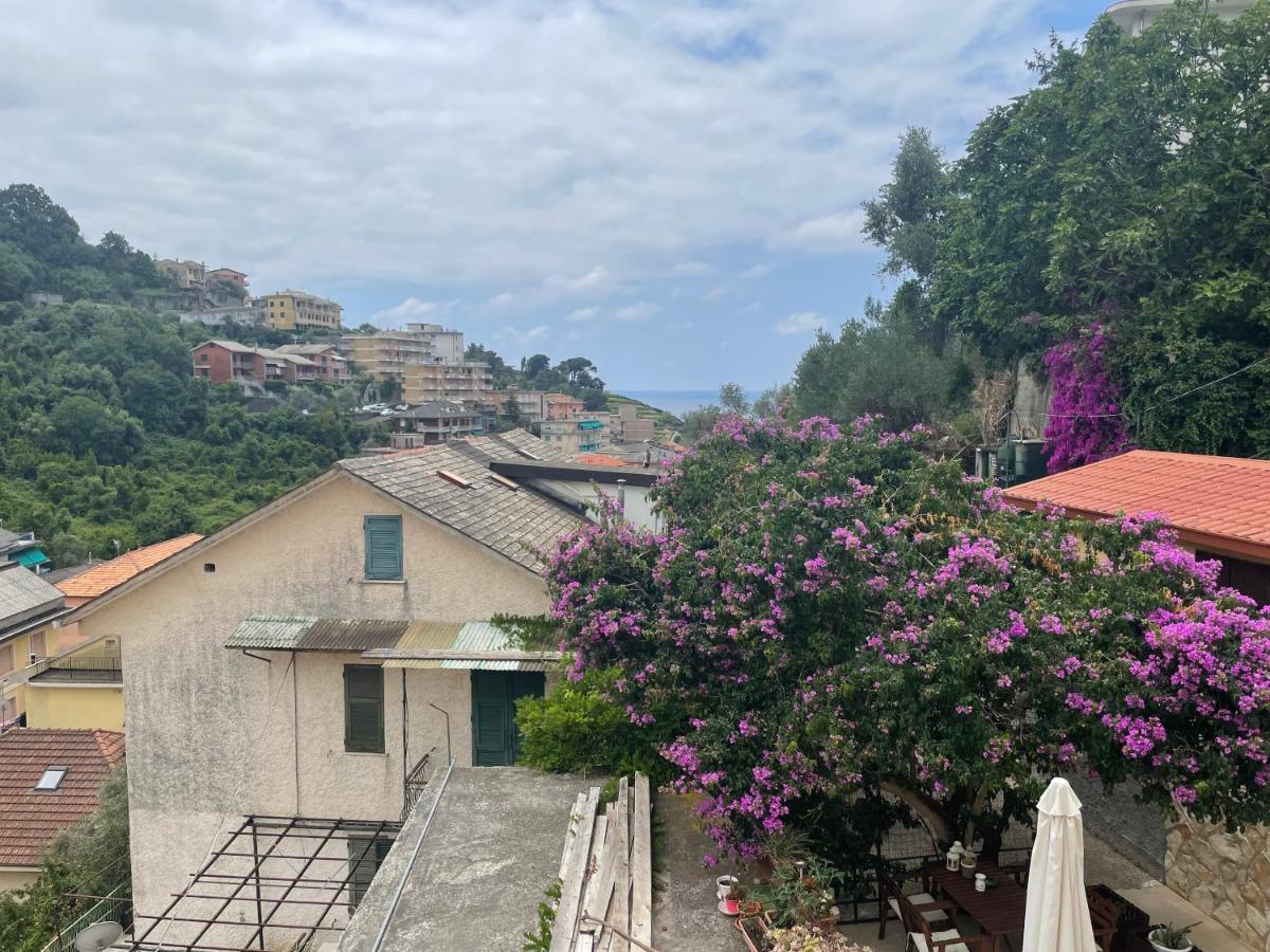 Ca' Di Bianca Hotel Moneglia Bagian luar foto